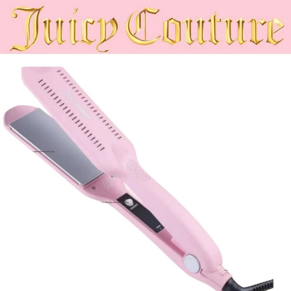 Juicy Couture Extra‎ Wide Ceramic Flat Iron- Pink